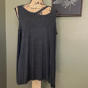 1.4.3. Story by Line Up Dark Gray Tank Top